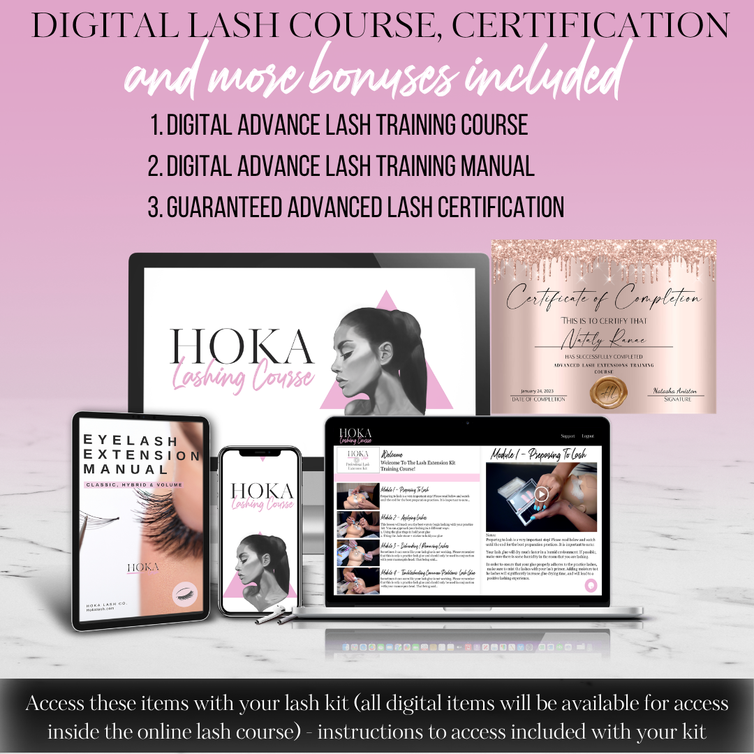 Level Up! Advanced Lash Training Masterclass + Kit