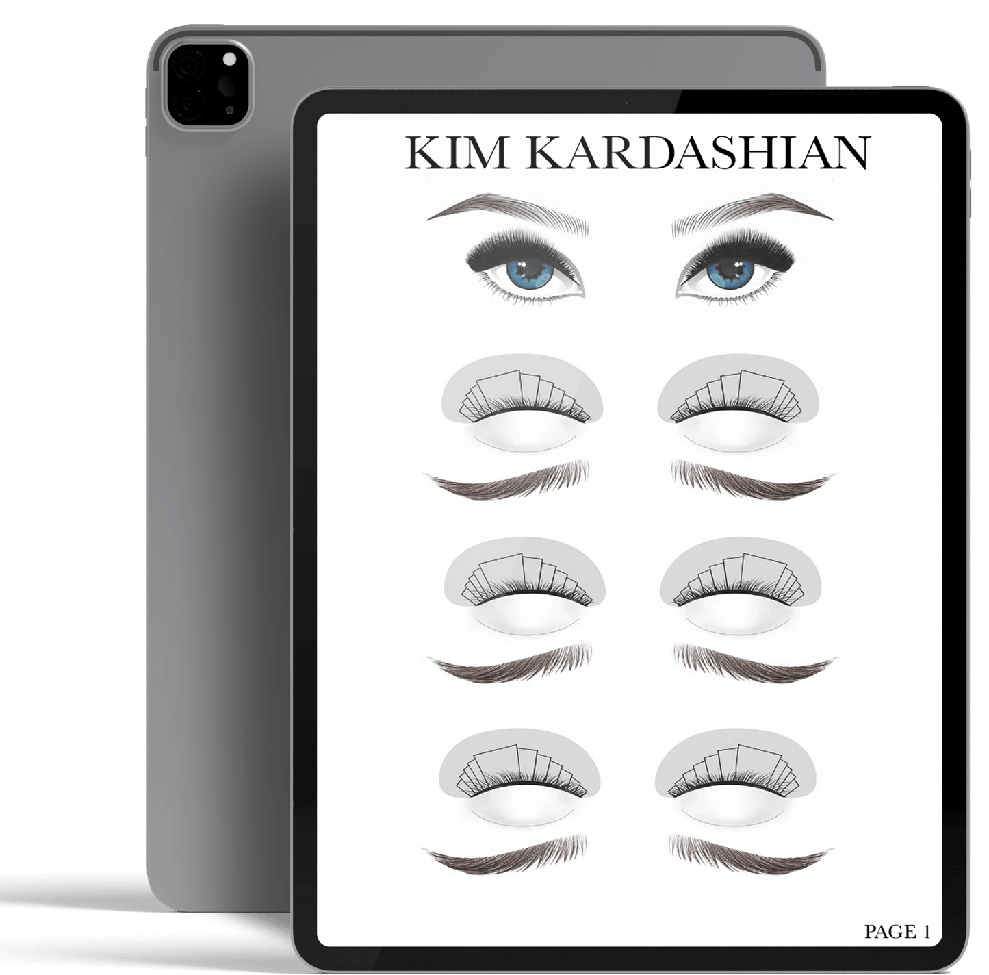 Kim K Lash Mapping Sheet