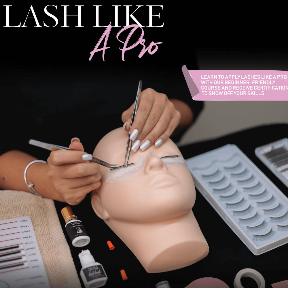 Eyelash Extension Kit + Lash Training Course & Certification