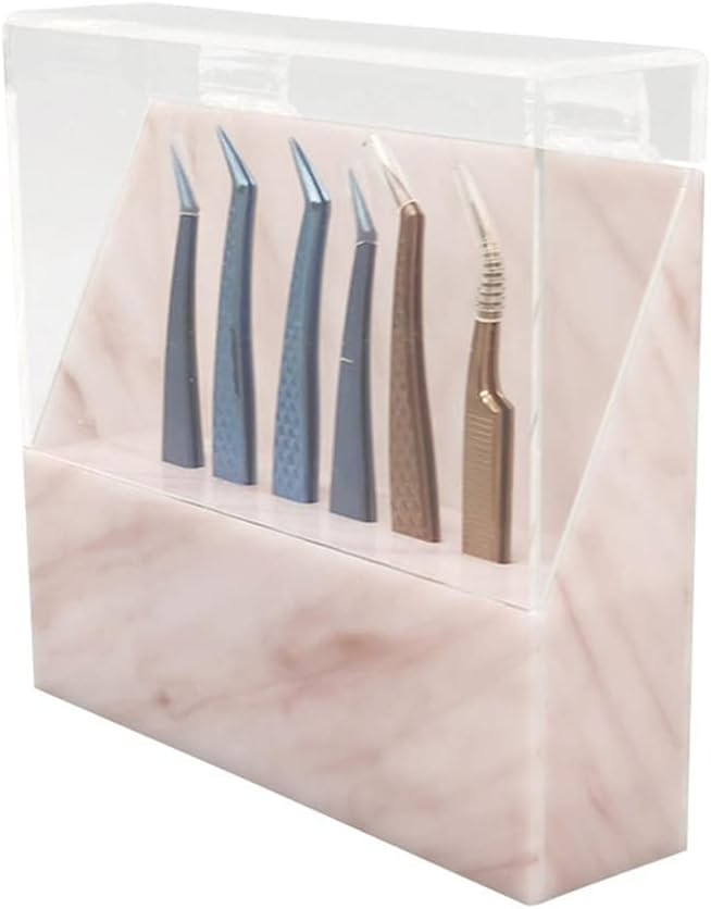 Acrylic Tweezer Storage Case