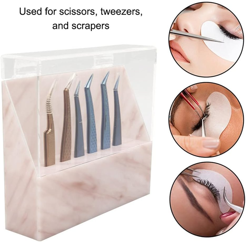 Acrylic Tweezer Storage Case