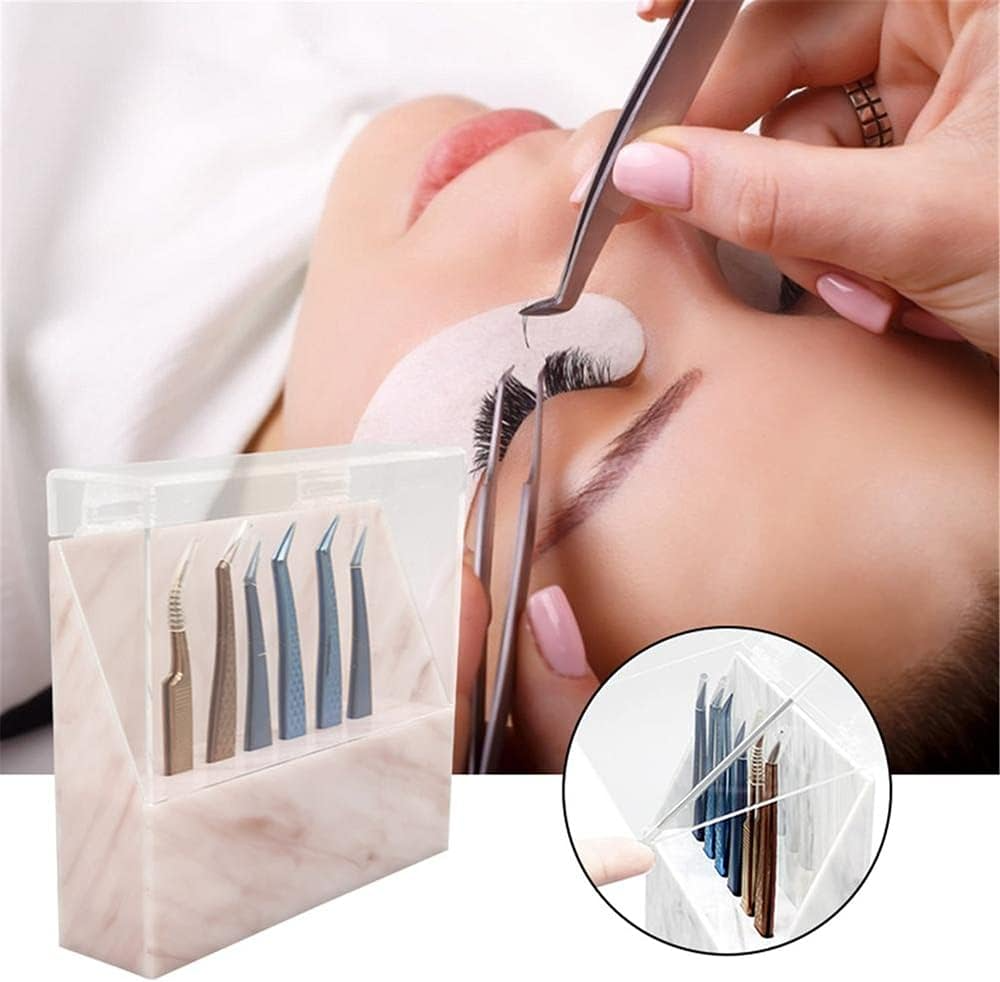 Acrylic Tweezer Storage Case