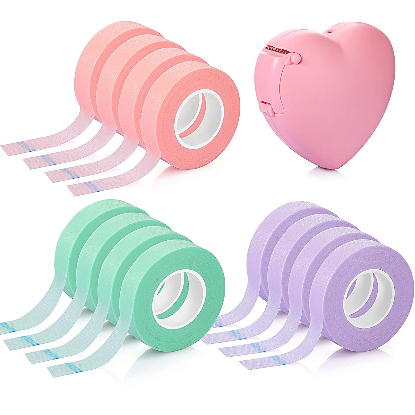 Heart Shaped Tape Cutter With Perforated Tape