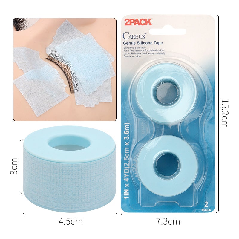 2PCS Gentle Silicon Tape
