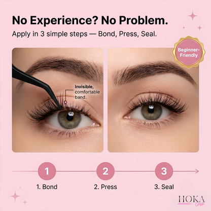 DIY Lash Clusters Kit – 640Pcs Wispy Natural Individual Eyelash Extensions, 30D-50D D Curl 9-16mm, with Biotin Bond & Vitamin E Seal, Remover, Tweezers