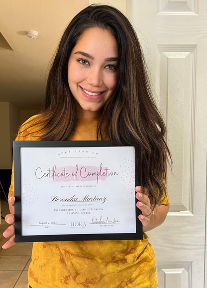 Hoka Lash Official Certificate of Completion