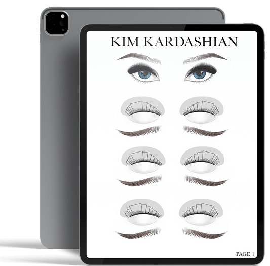 Kim K Lash Mapping Sheet