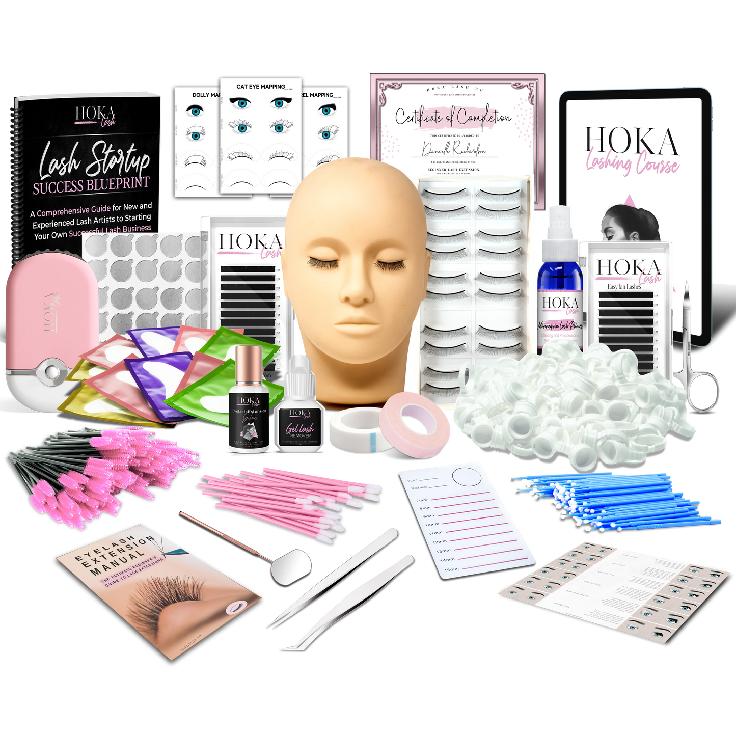 Eyelash Extension Kit with Certification — Course, Tools, & Lash Business Blueprint Included