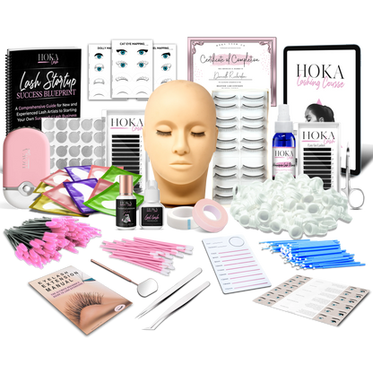 Eyelash Extension Kit with Certification — Course, Tools, & Lash Business Blueprint Included