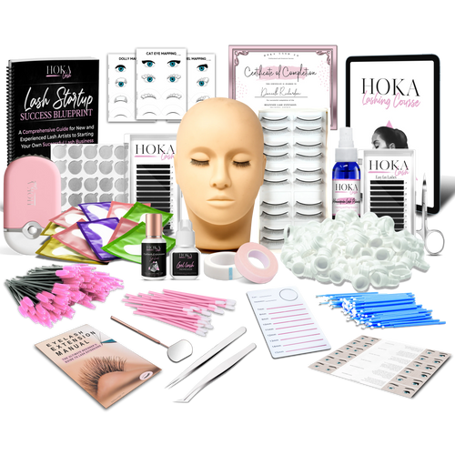 Eyelash Extension Kit with Certification — Course, Tools, & Lash Business Blueprint Included