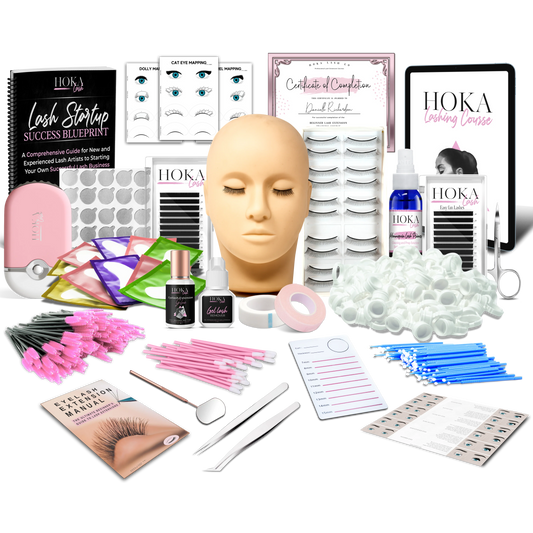 Eyelash Extension Kit with Certification — Course, Tools, & Lash Business Blueprint Included